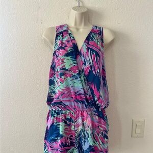 BCBGMaxaria sleeveless romper